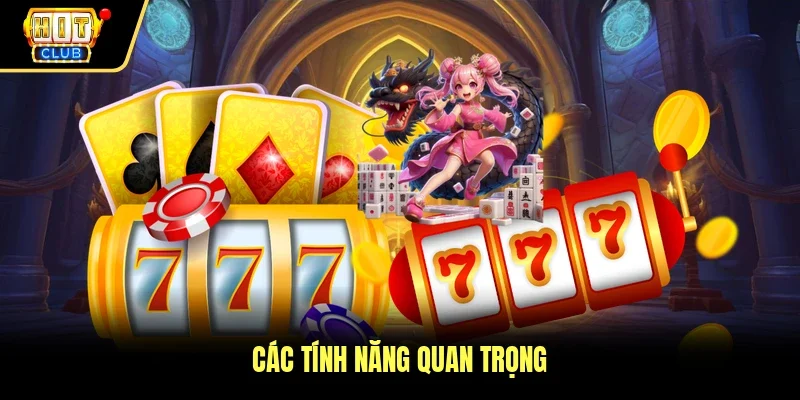 Các tính năng quan trọng