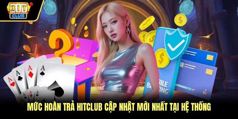 Mức hoàn trả Hitclub cập nhật mới nhất tại hệ thống